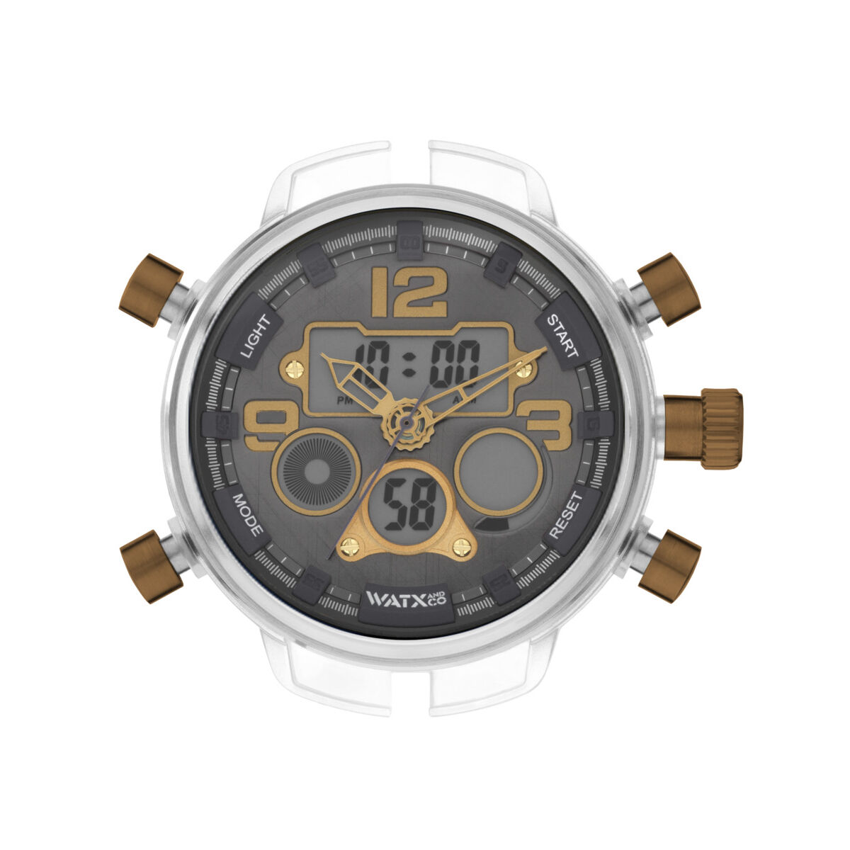 Ceas Unisex Watx & Colors RWA2821  Gri (Ø 49 mm)