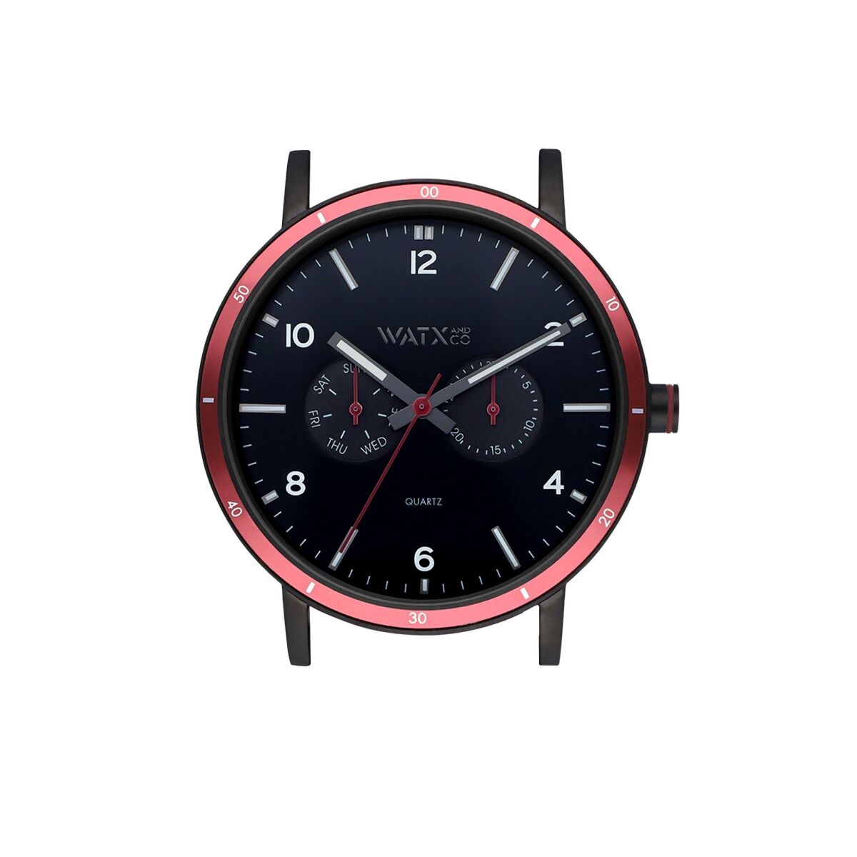 Ceas Unisex Watx & Colors WXCA2719  Negru (Ø 44 mm)