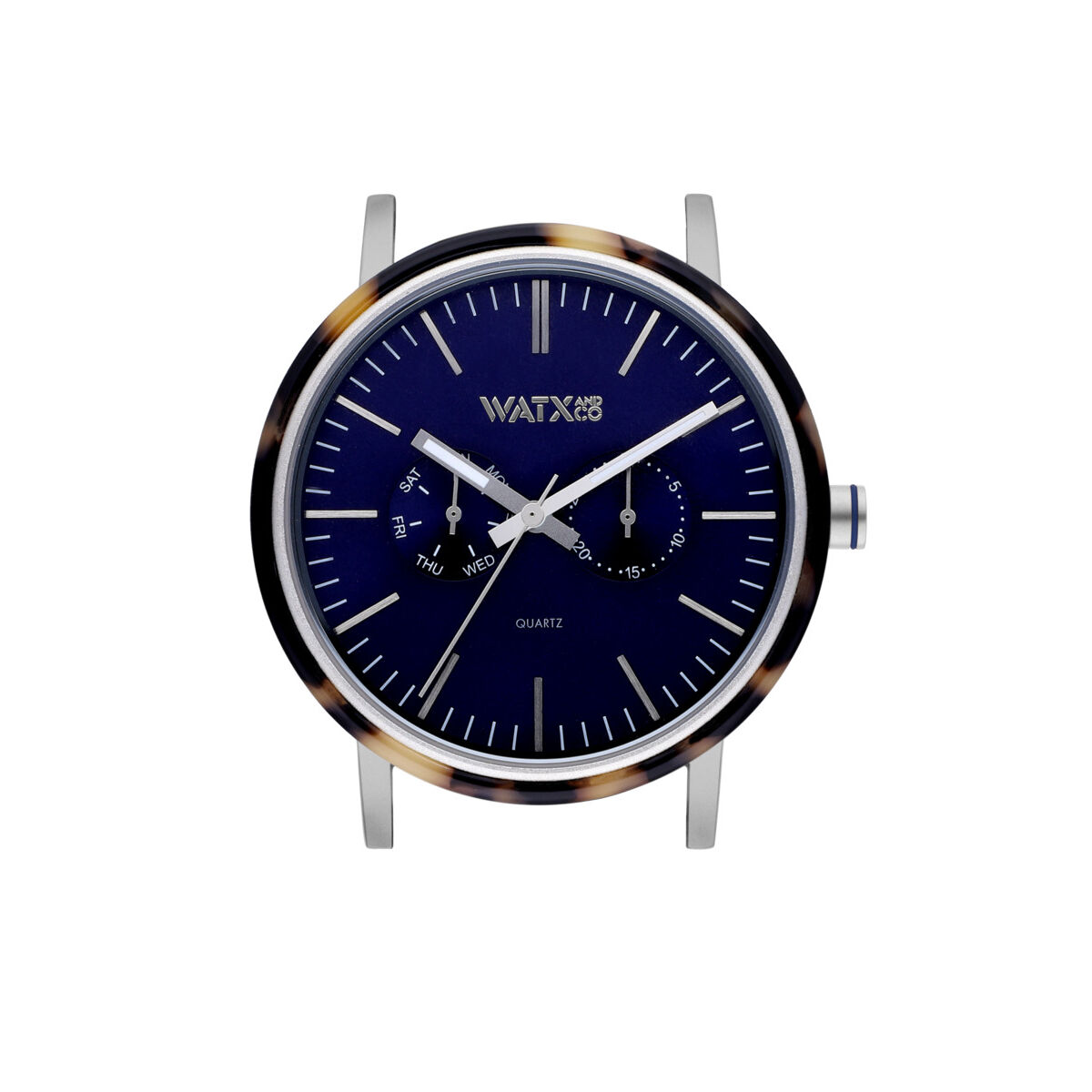 Ceas Unisex Watx & Colors WXCA2739 Argintiu (Ø 44 mm)