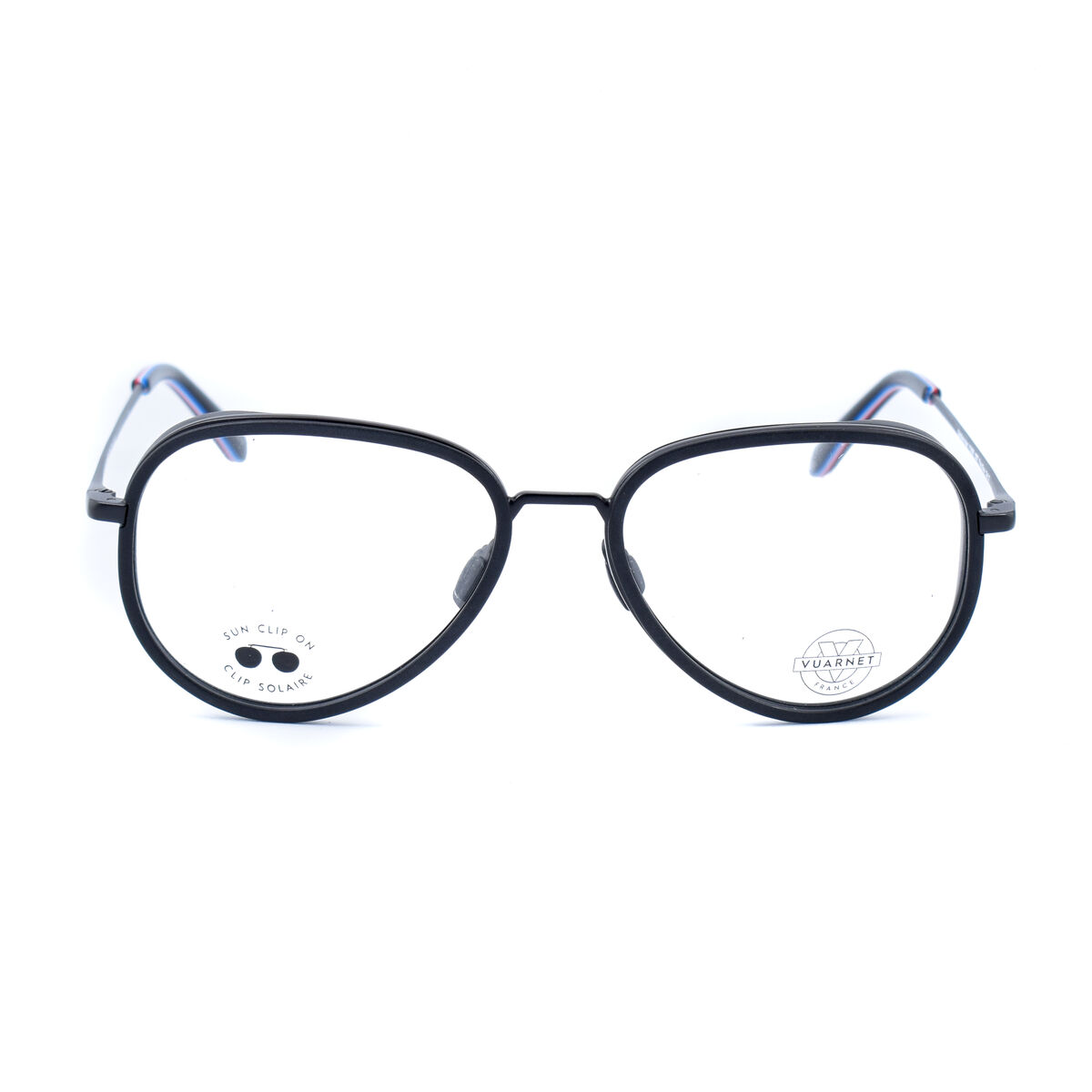 Ramă de Ochelari Bărbați Vuarnet VL18050001SUN Negru Gri ø 54 mm