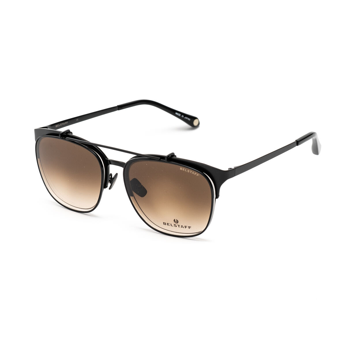 Ramă de Ochelari + Ochelari de Soare Belstaff HATCHERNEGROW Ø 55 mm Clip On