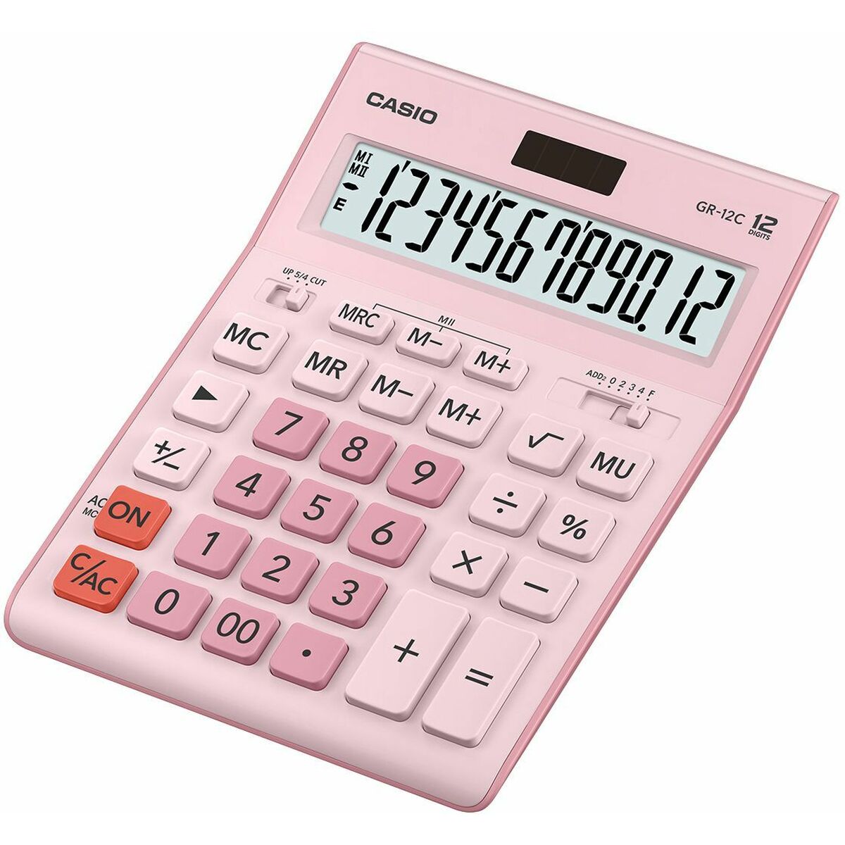 Calculator Casio GR-12C-PK-W-EP Rășină
