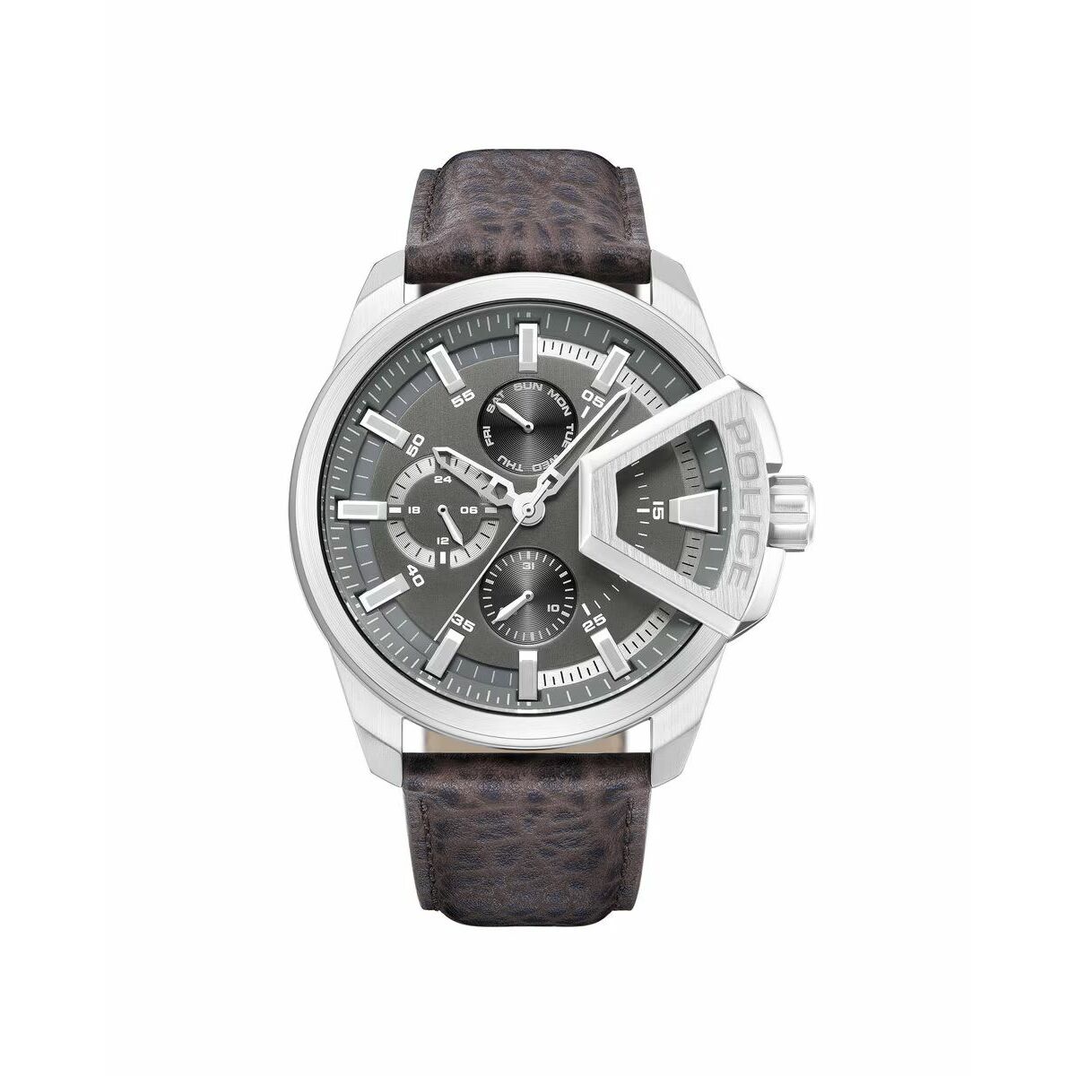 Ceas Bărbați Police PEWJF0005703 Argintiu (Ø 46 mm)