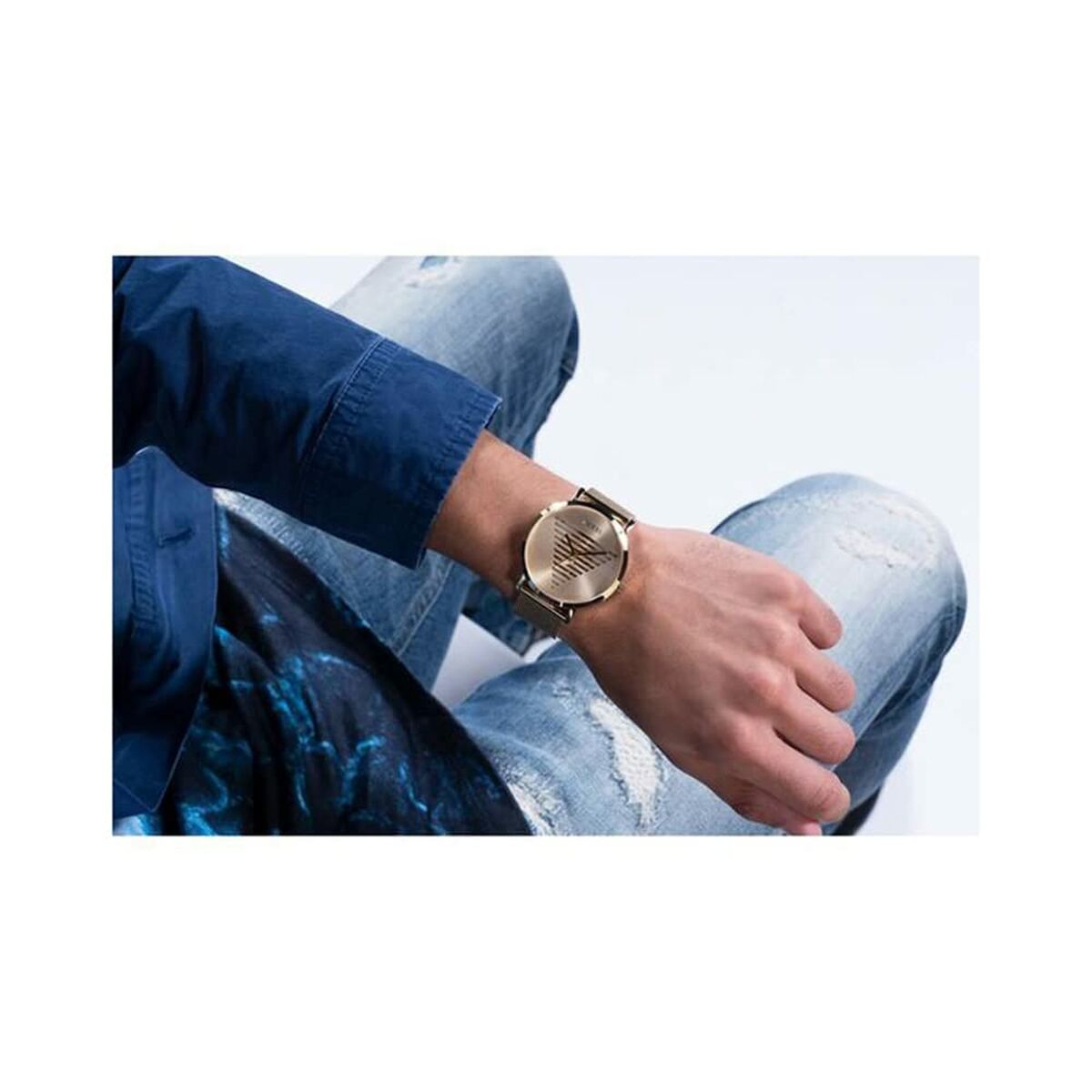 Ceas Bărbați Guess GW0502G1 (Ø 44 mm)