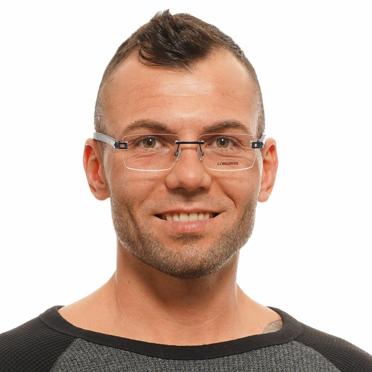 Ramă de Ochelari Bărbați Longines LG5006H55090 Albastru Ø 55 mm