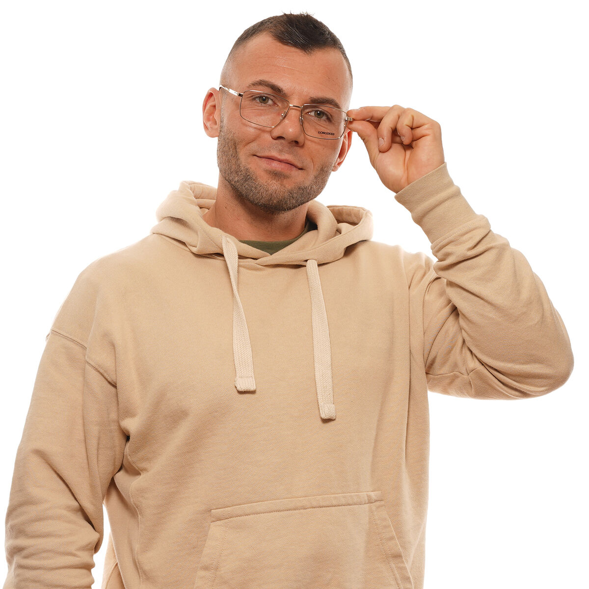 Ramă de Ochelari Bărbați Longines LG5017H57032 Auriu* ø 57 mm