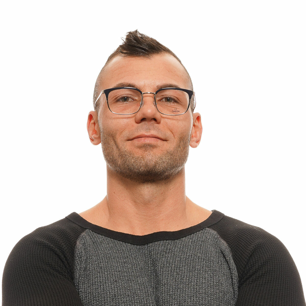 Ramă de Ochelari Bărbați Omega OM5017-53092 Gri Ø 53 mm