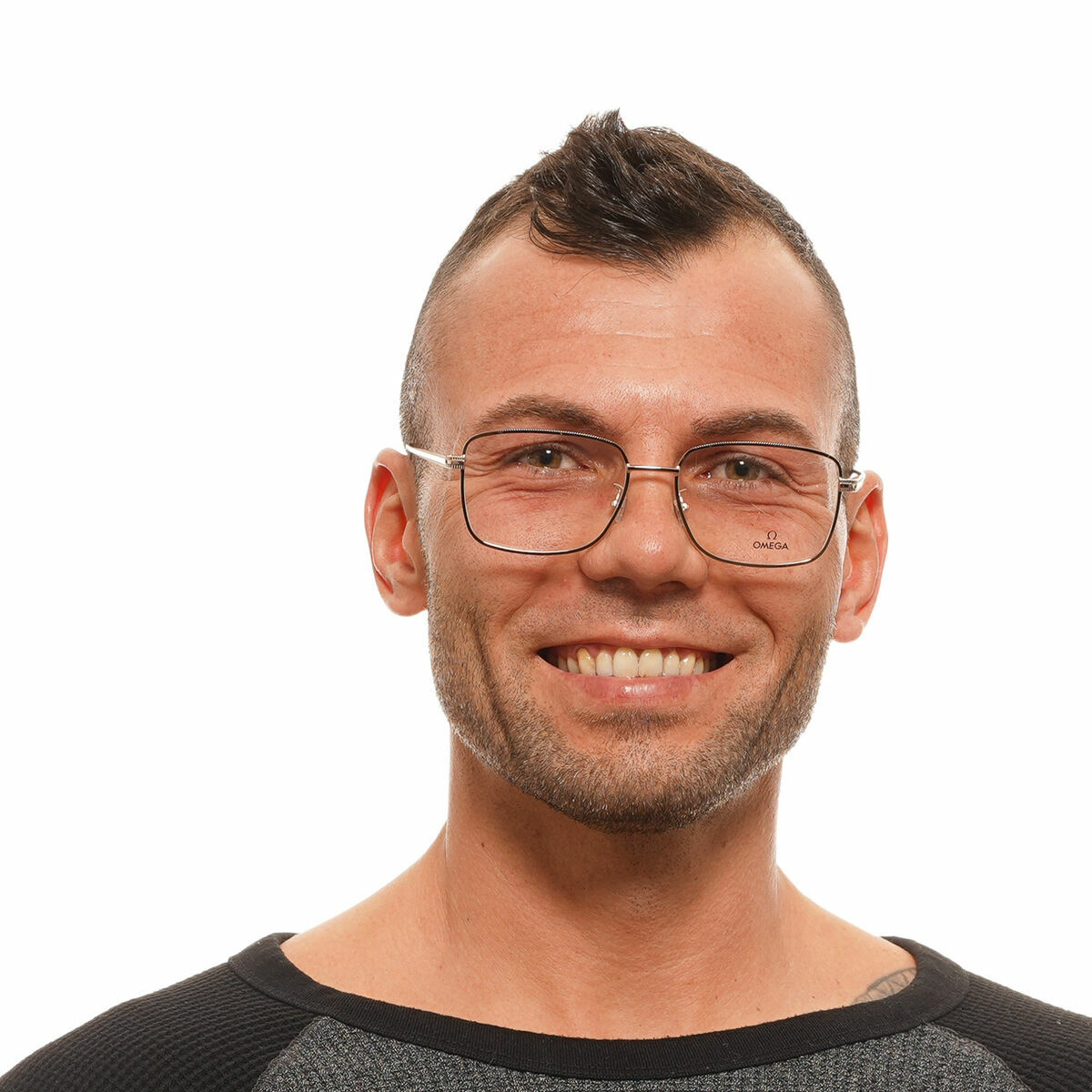 Ramă de Ochelari Bărbați Omega OM5035D57028 Roz ø 57 mm