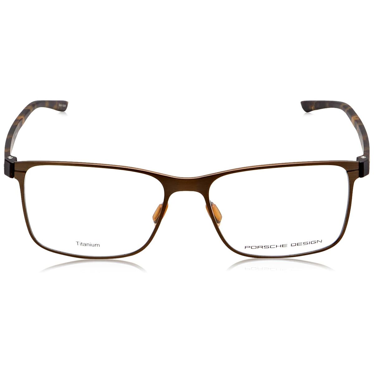 Ramă de Ochelari Bărbați Porsche Design P8346-55E Maro Ø 55 mm