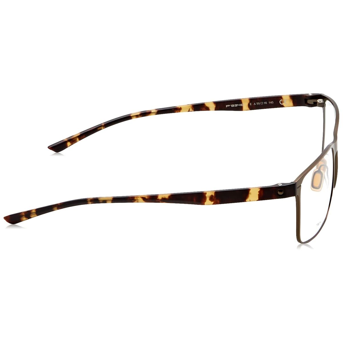 Ramă de Ochelari Bărbați Porsche Design P8346-55E Maro Ø 55 mm