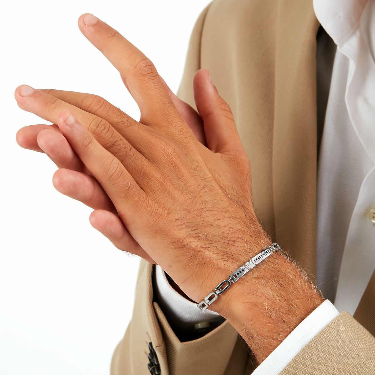 Brățară Bărbați Maserati JM423AVD25 Oțel inoxidabil 21,5 cm