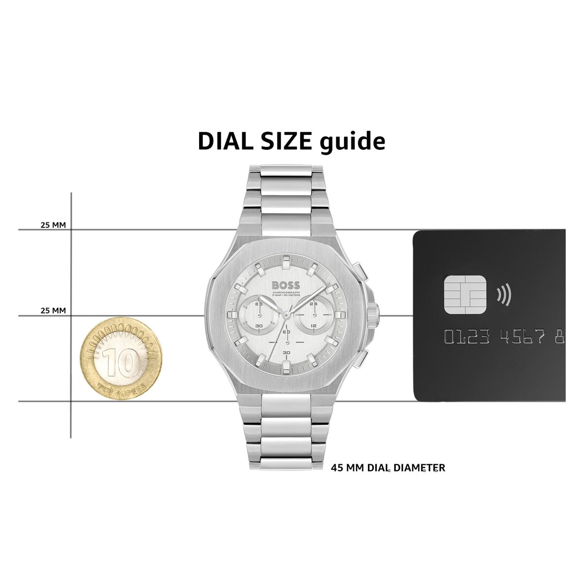 Ceas Bărbați Hugo Boss 1514087 (Ø 45 mm)