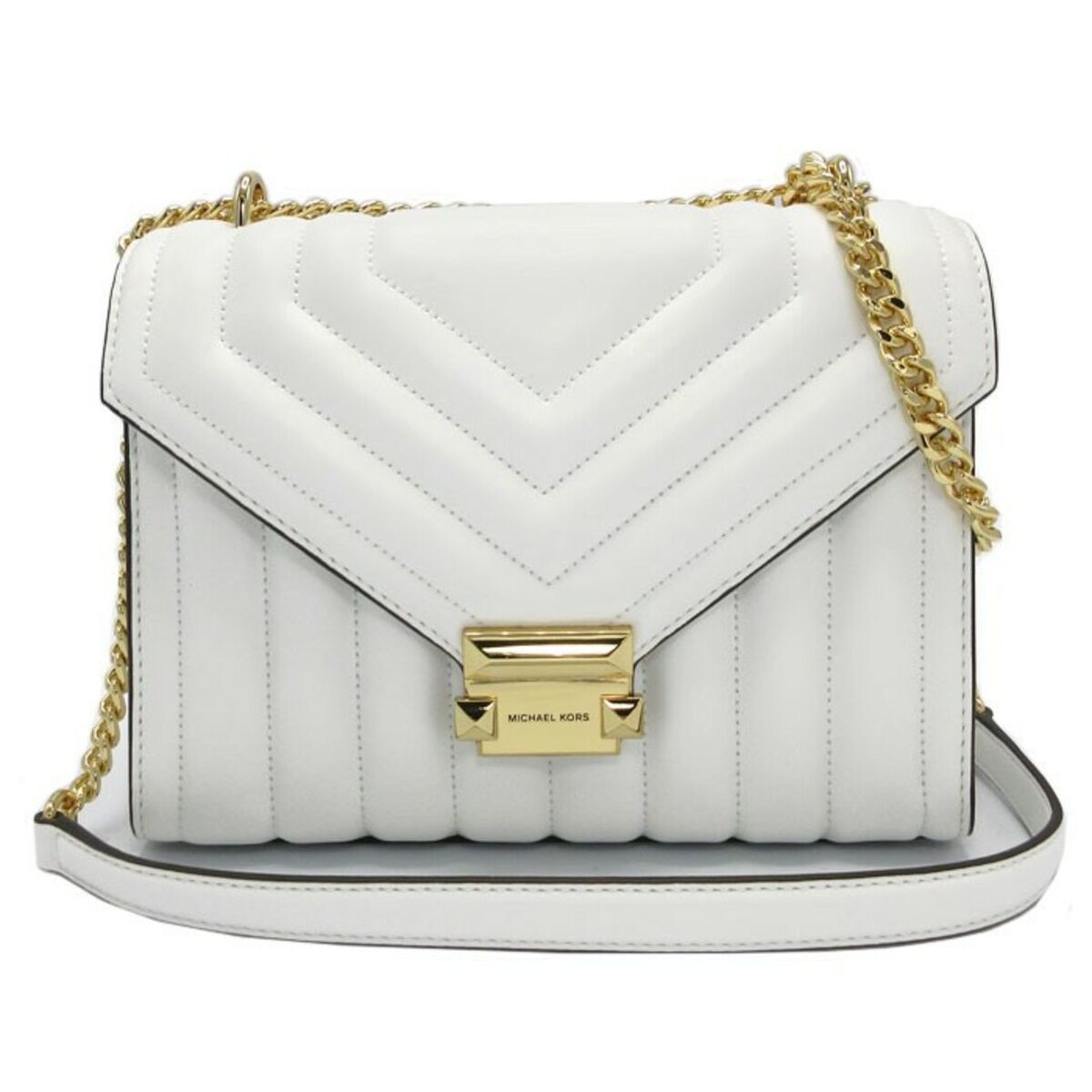 Geantă Bandulieră Michael Kors Whitney Alb 24 x 19 x 9 cm