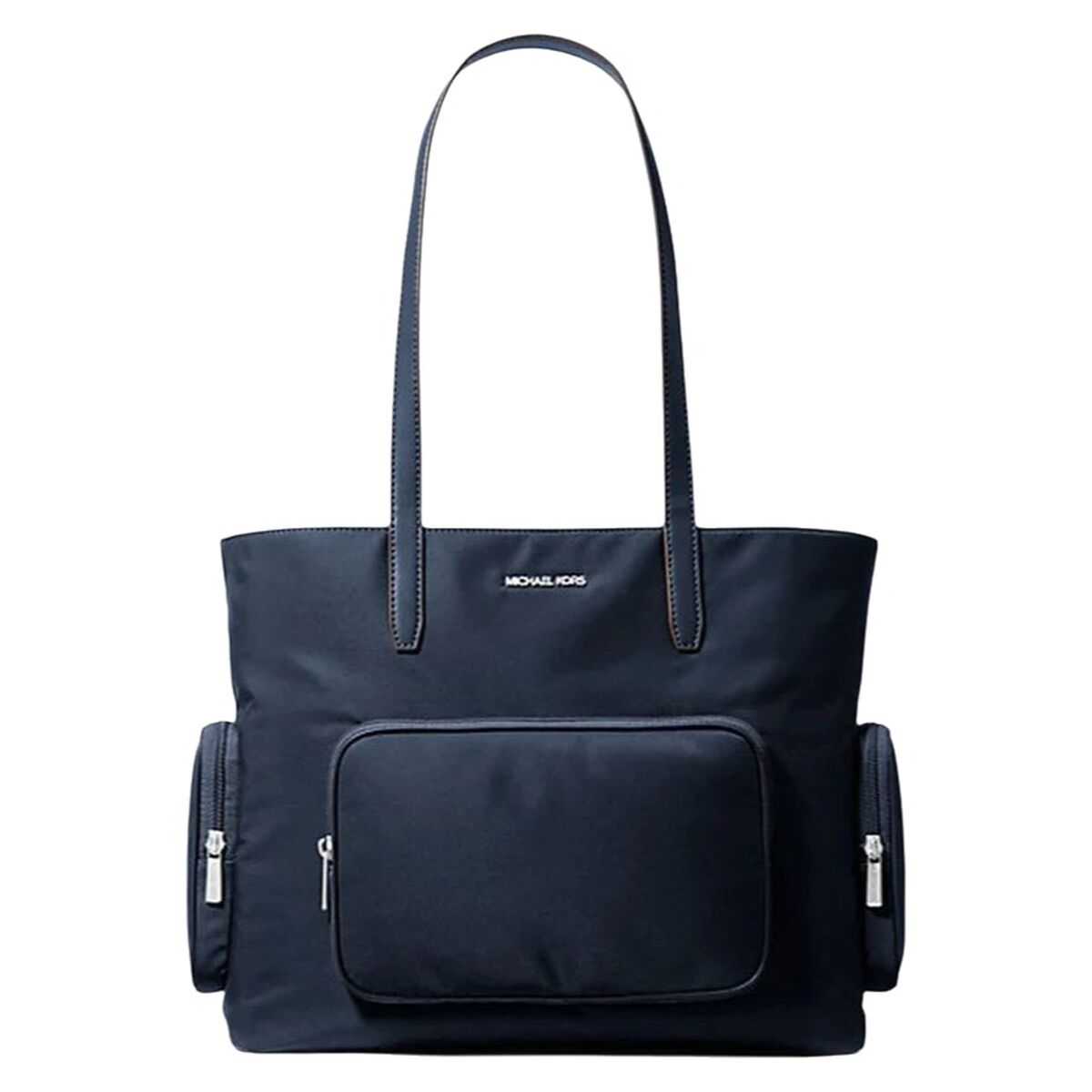 Geanta de umar Michael Kors KHAI Albastru 42 x 30 x 12 cm