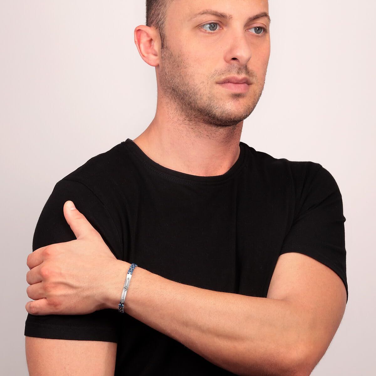 Brățară Bărbați Sector SAFR14 Oțel 22 cm