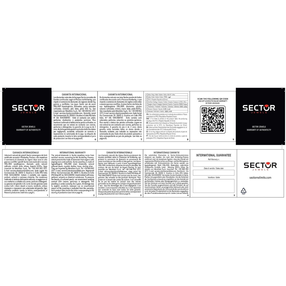 Brățară Bărbați Sector SZS83 Oțel 22 cm