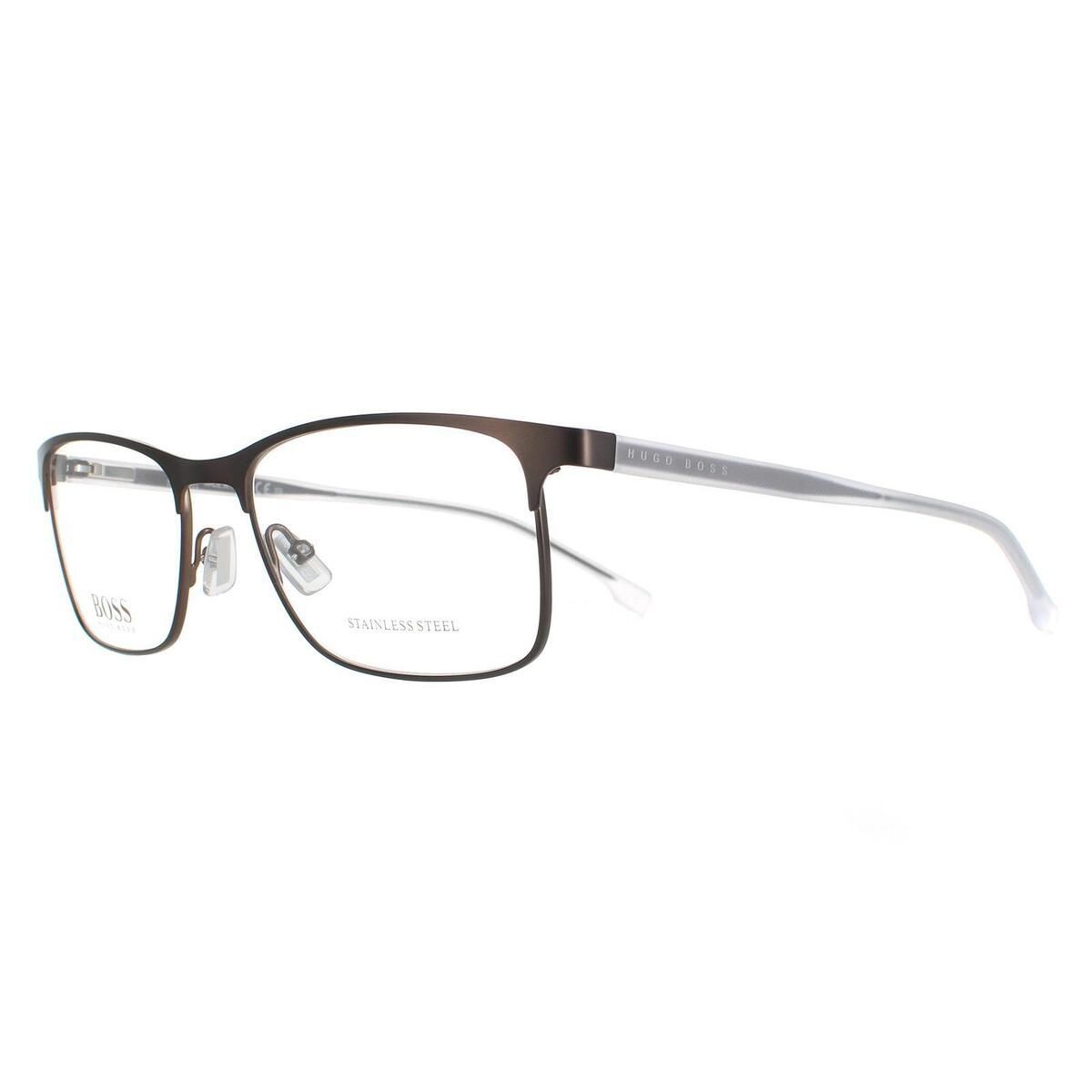 Ramă de Ochelari Bărbați Hugo Boss BOSS-0967-IT-S-YZ4 Maro ø 54 mm