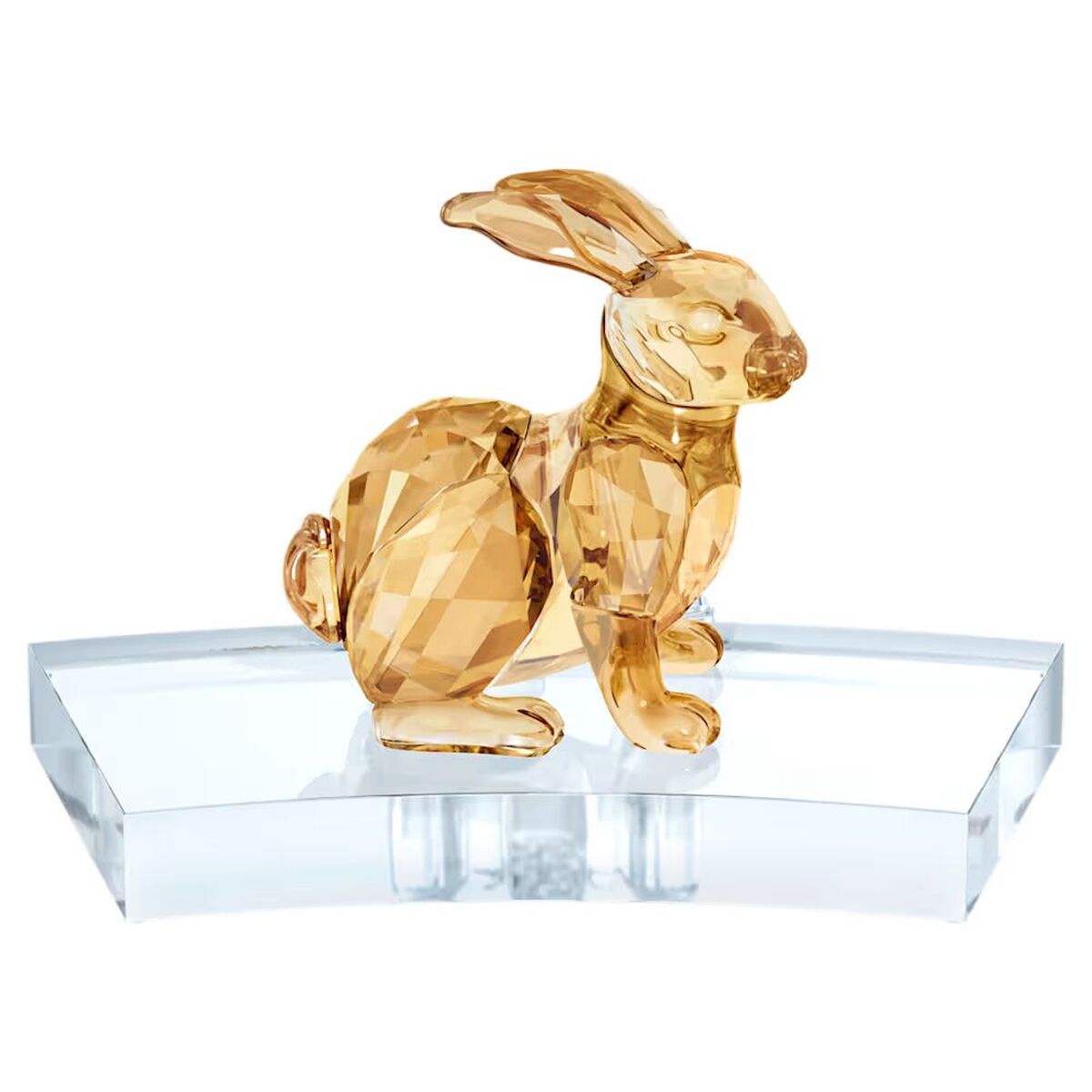 Figură Decorativă Swarovski Rabbit Auriu* Iepure 13,6 x 8,3 x 8,8 cm