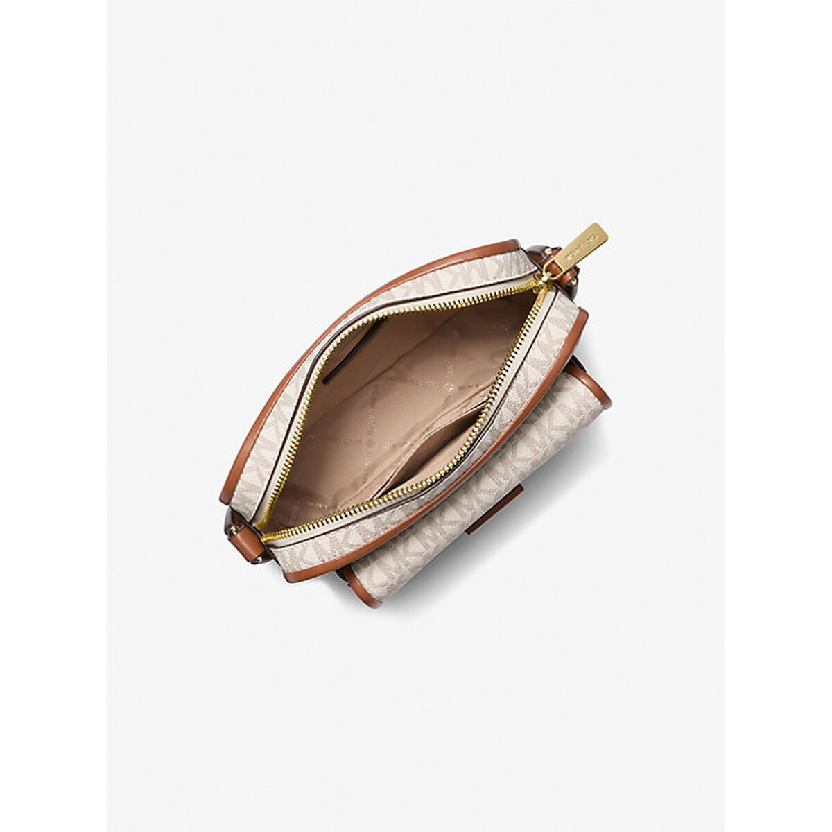 Geantă Bandulieră Michael Kors MIRELLA Bej 20 x 12 x 5 cm