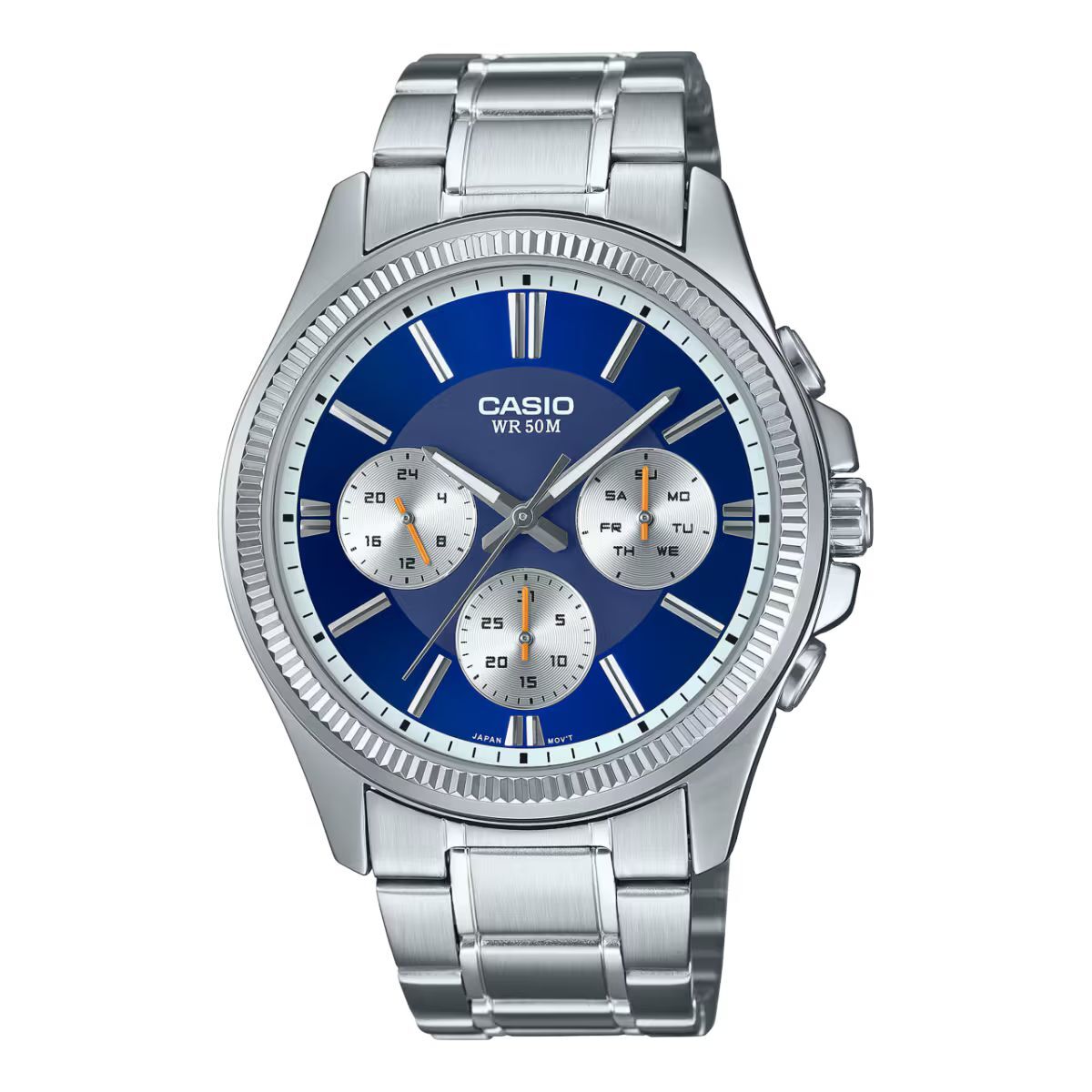 Ceas Bărbați Casio MTP-1375D-2A1VDF Argintiu (Ø 42 mm)