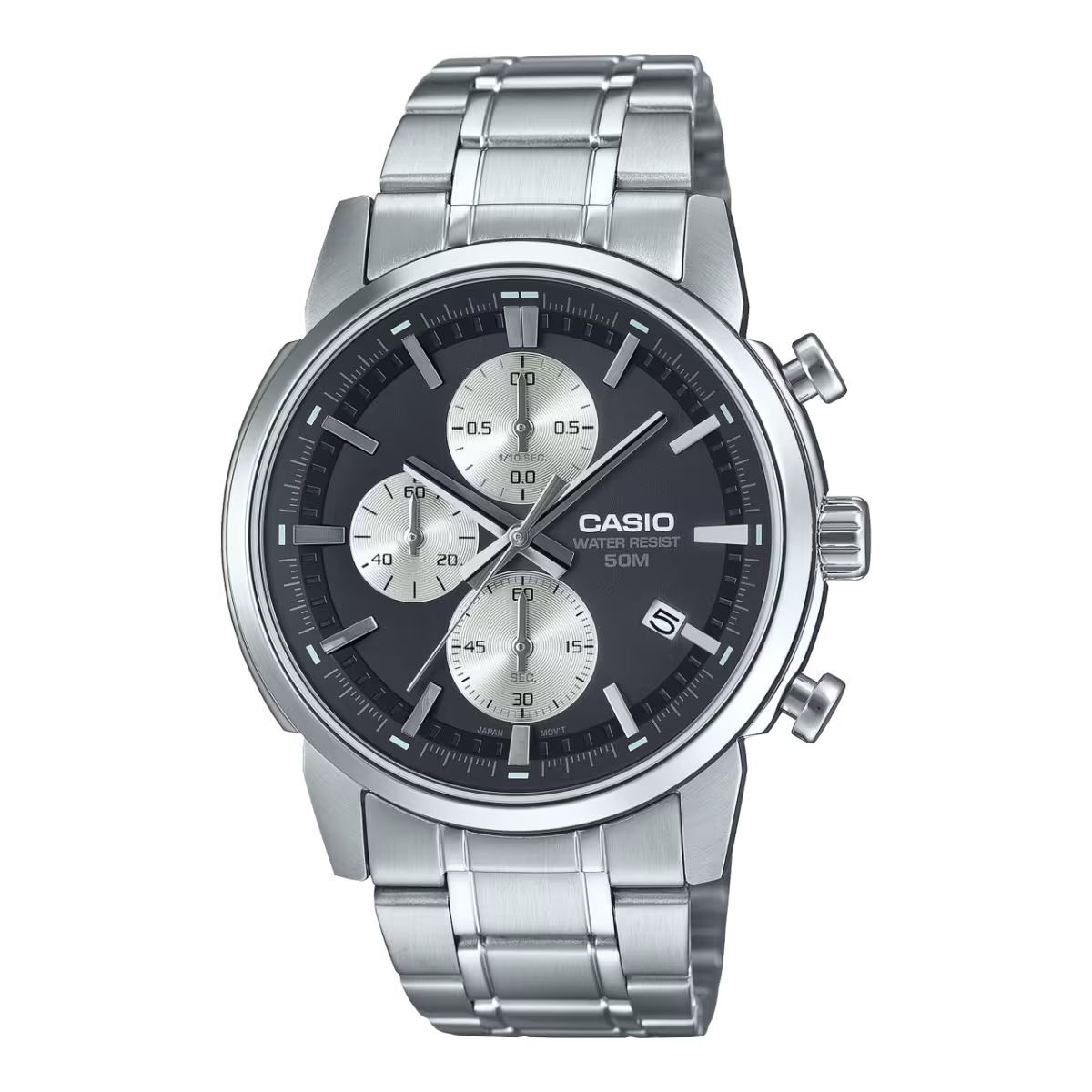 Ceas Bărbați Casio MTP-E510D-1A2VDF Argintiu (Ø 42 mm)