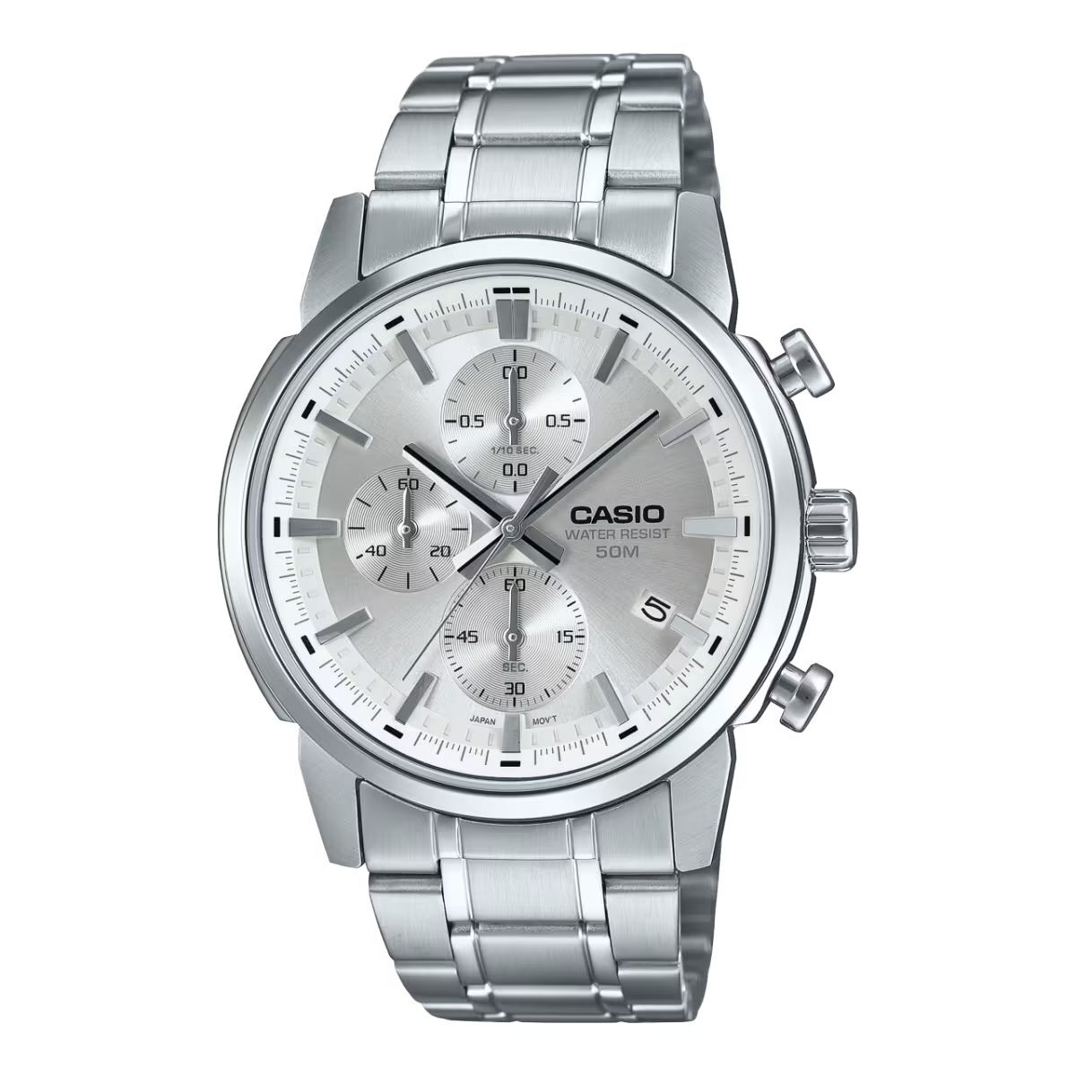 Ceas Bărbați Casio MTP-E510D-7AVDF Argintiu (Ø 42 mm)