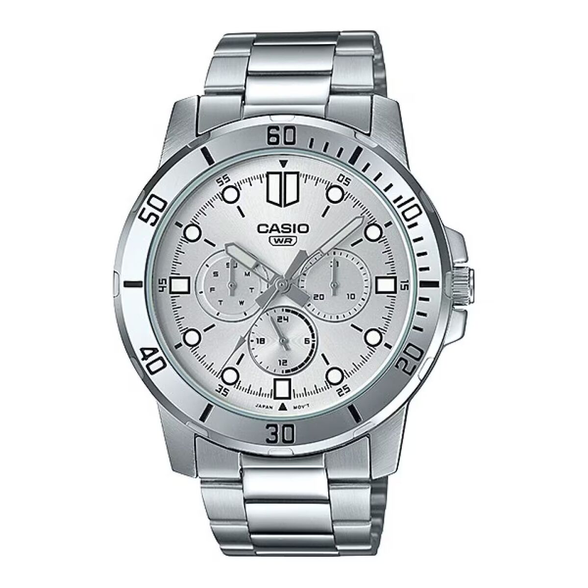 Ceas Bărbați Casio MTP-VD300D-7EUDF Argintiu (Ø 45 mm)