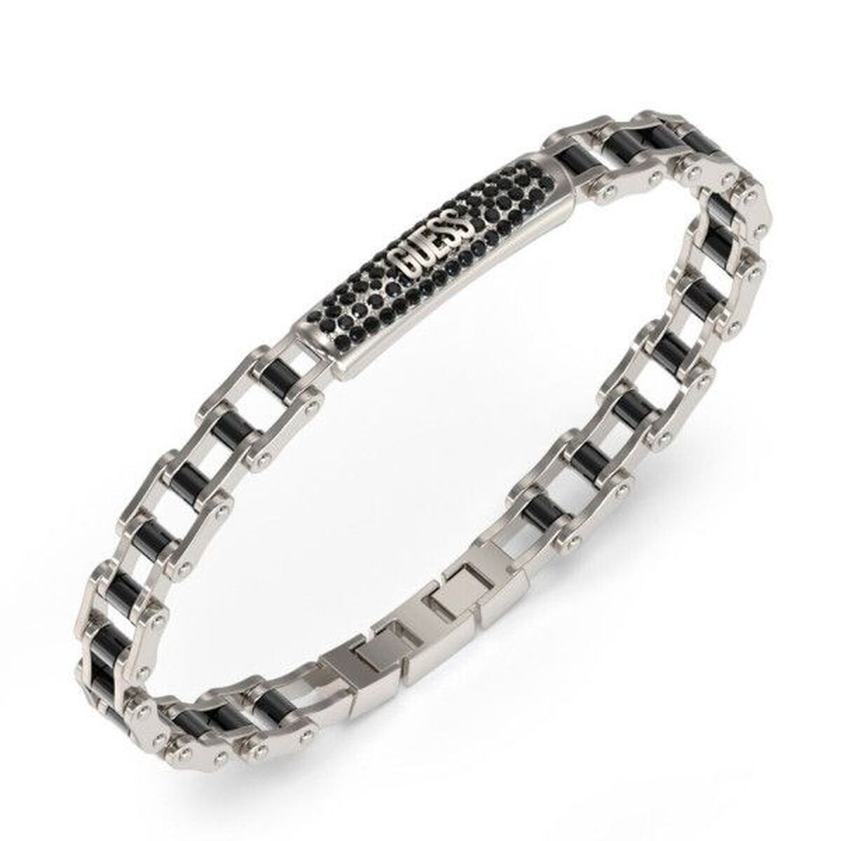 Brățară Damă Guess JUMB04414JWSTGMT-U Oțel inoxidabil 21 cm Argintiu