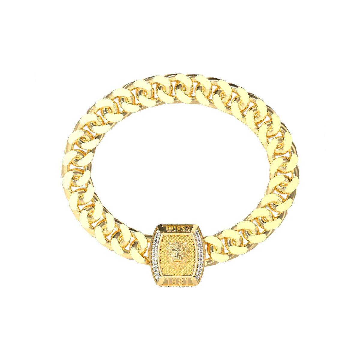 Brățară Bărbați Guess JUMB05005JWYGS Oțel inoxidabil 21 cm