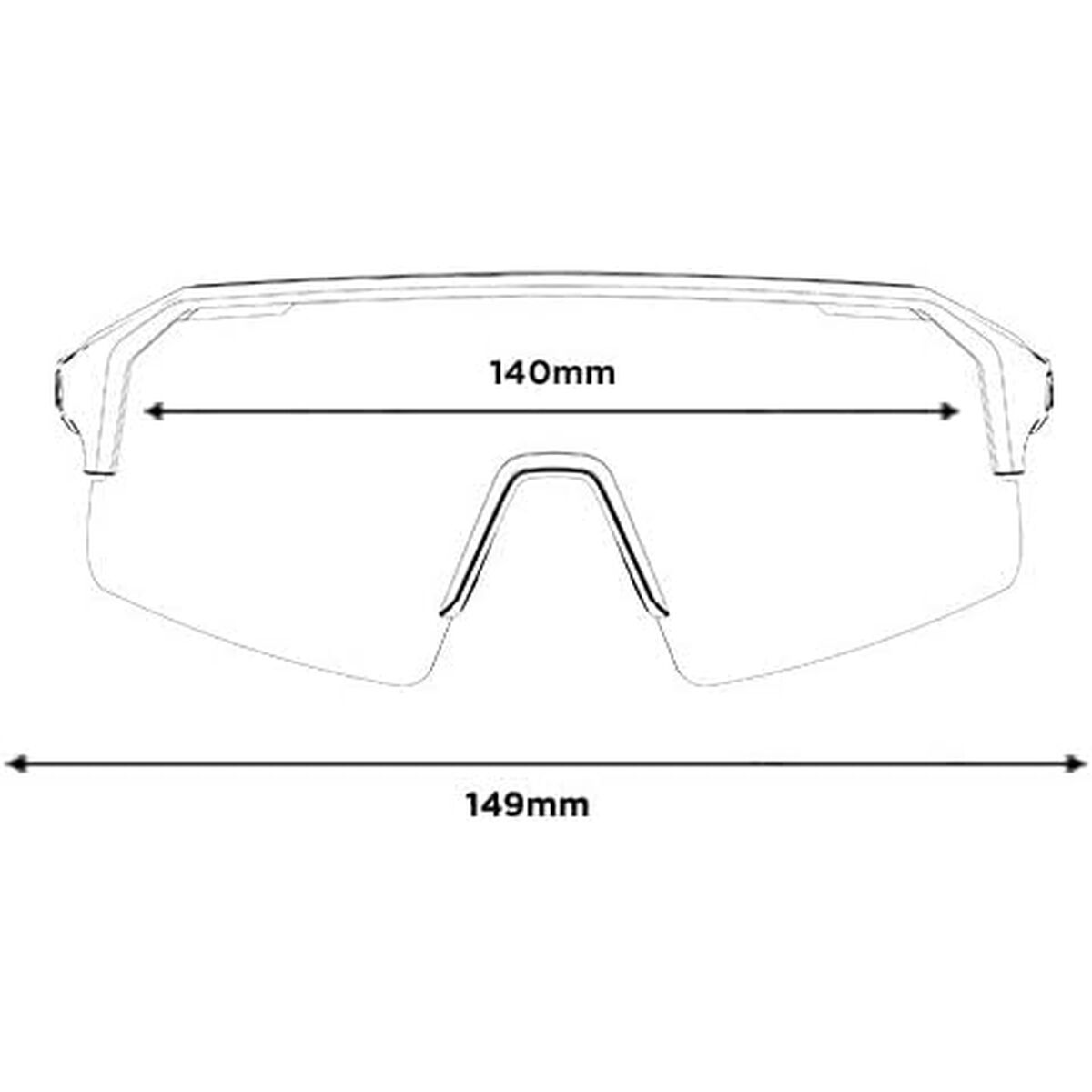 Ochelari de Soare Unisex Bollé BS005001 Ø 140 mm