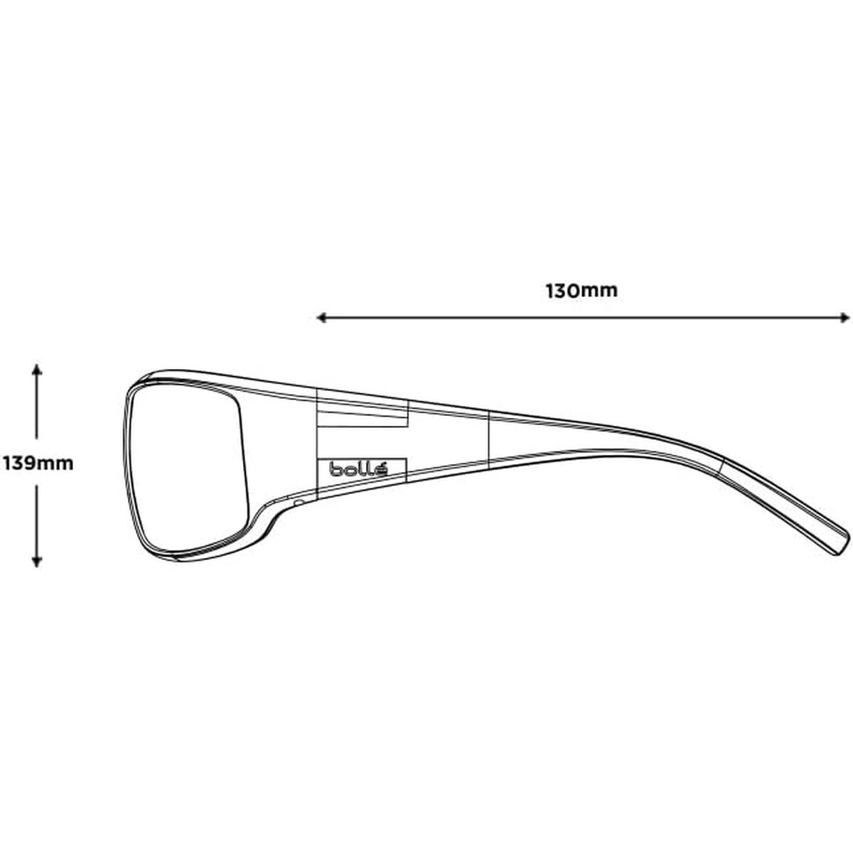 Ochelari de Soare Unisex Bollé BS026005 ø 63 mm