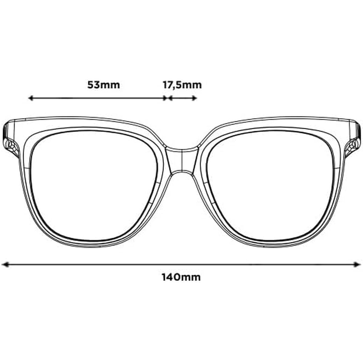 Ochelari de Soare Damă Bollé BS028003 Ø 53 mm