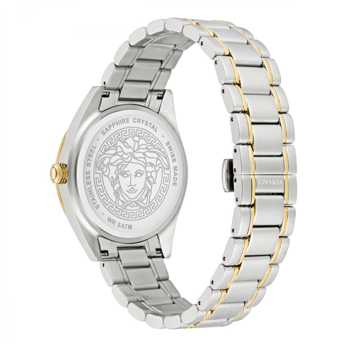 Ceas Bărbați Versace VE6A00523 Argintiu (Ø 42 mm)