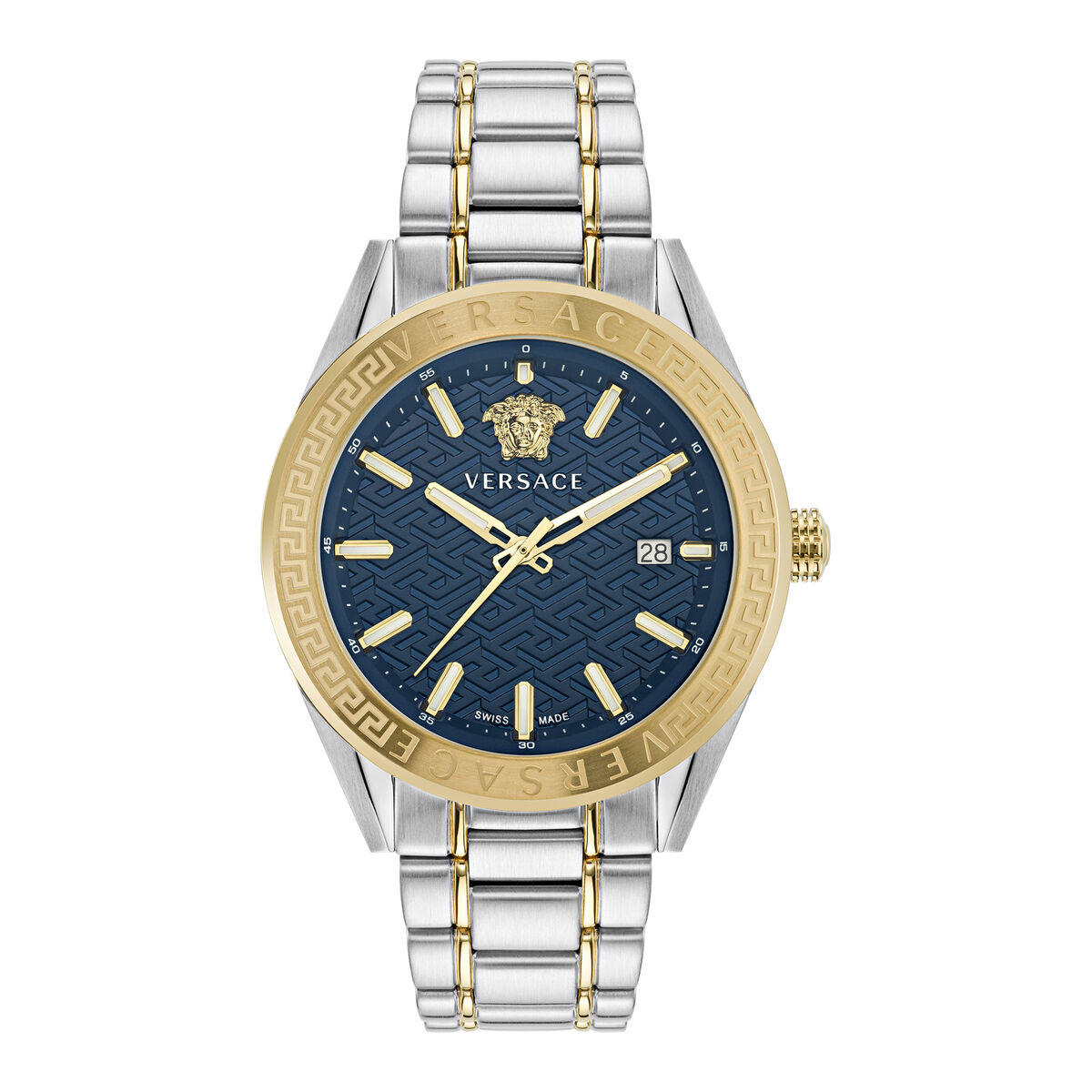 Ceas Bărbați Versace VE6A00523 Argintiu (Ø 42 mm)