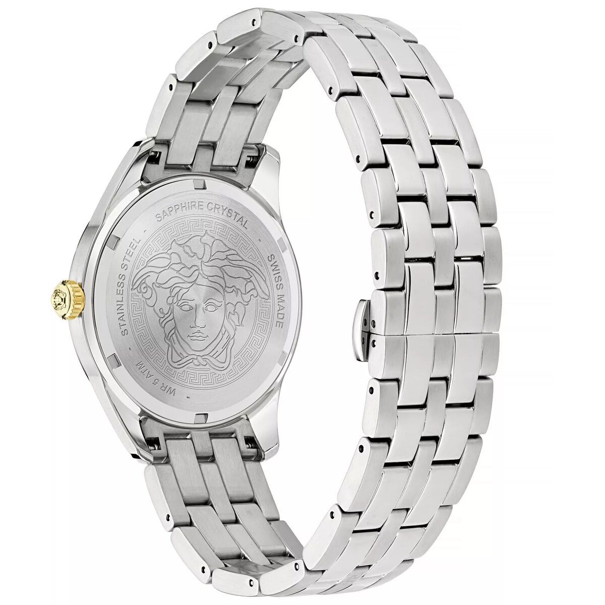 Ceas Bărbați Versace VE7C00523 Argintiu (Ø 41 mm)