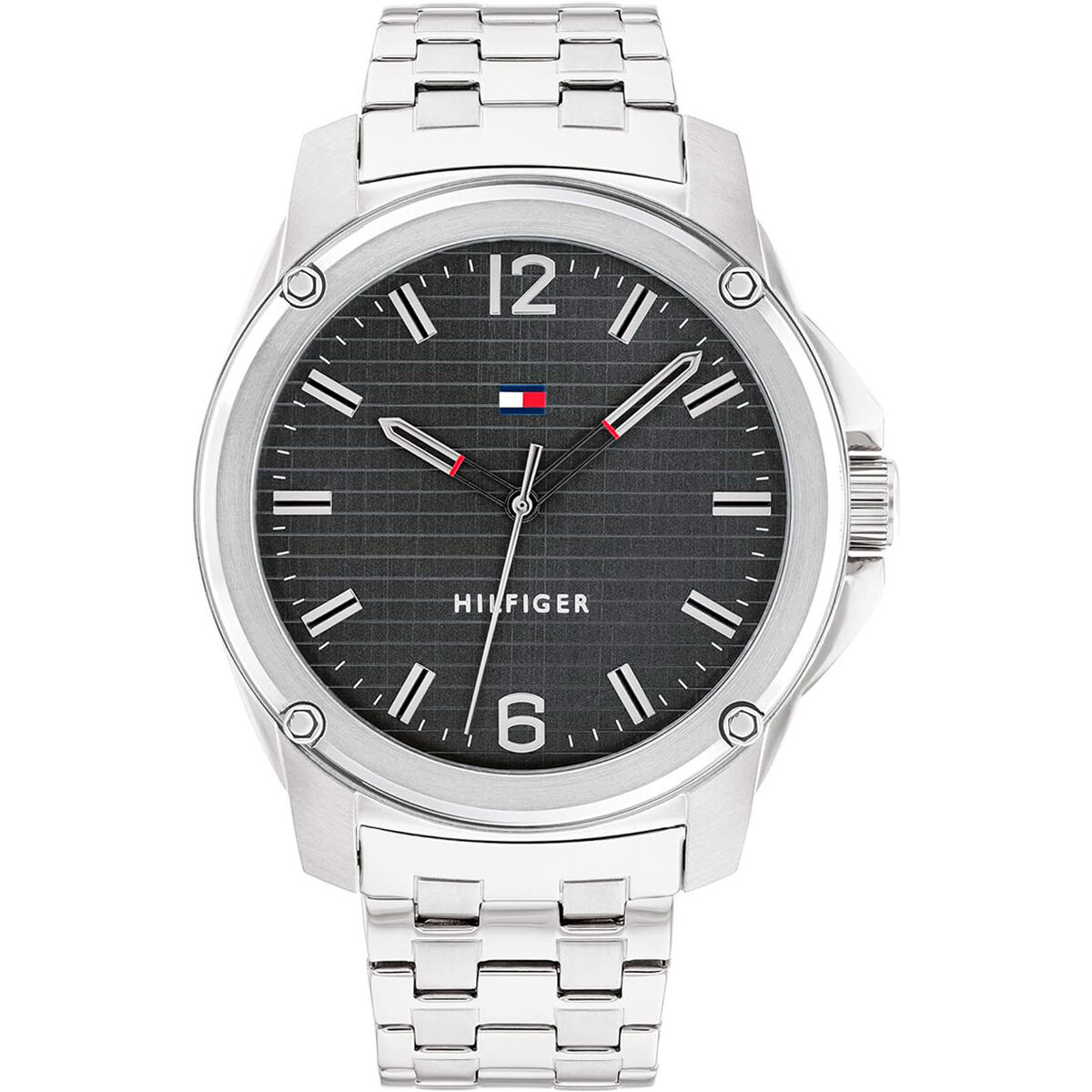 Ceas Bărbați Tommy Hilfiger 1710486 Argintiu (Ø 44 mm)