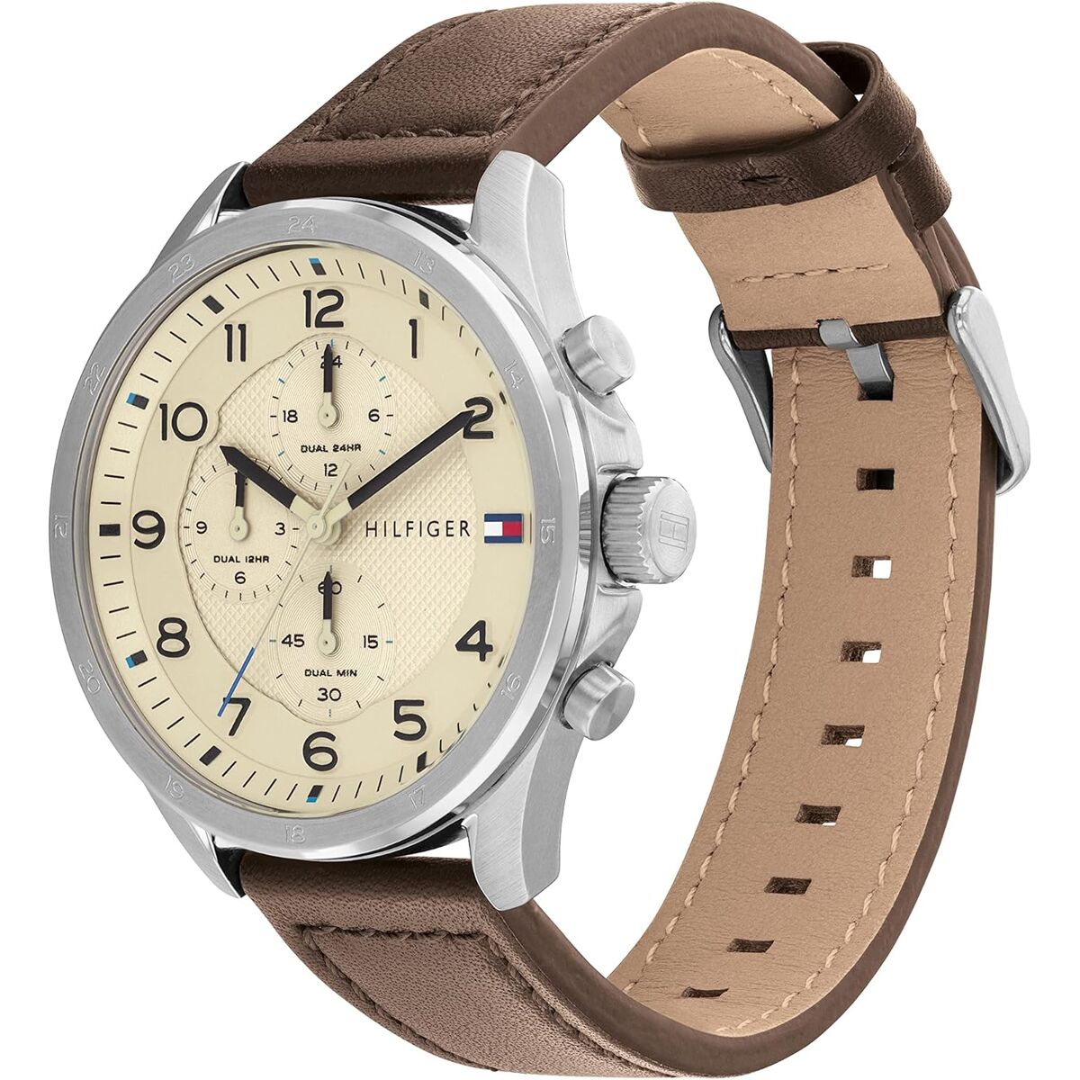 Ceas Bărbați Tommy Hilfiger Argintiu (Ø 45 mm)