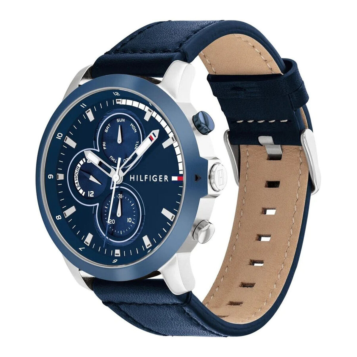 Ceas Bărbați Tommy Hilfiger Argintiu (Ø 44 mm)