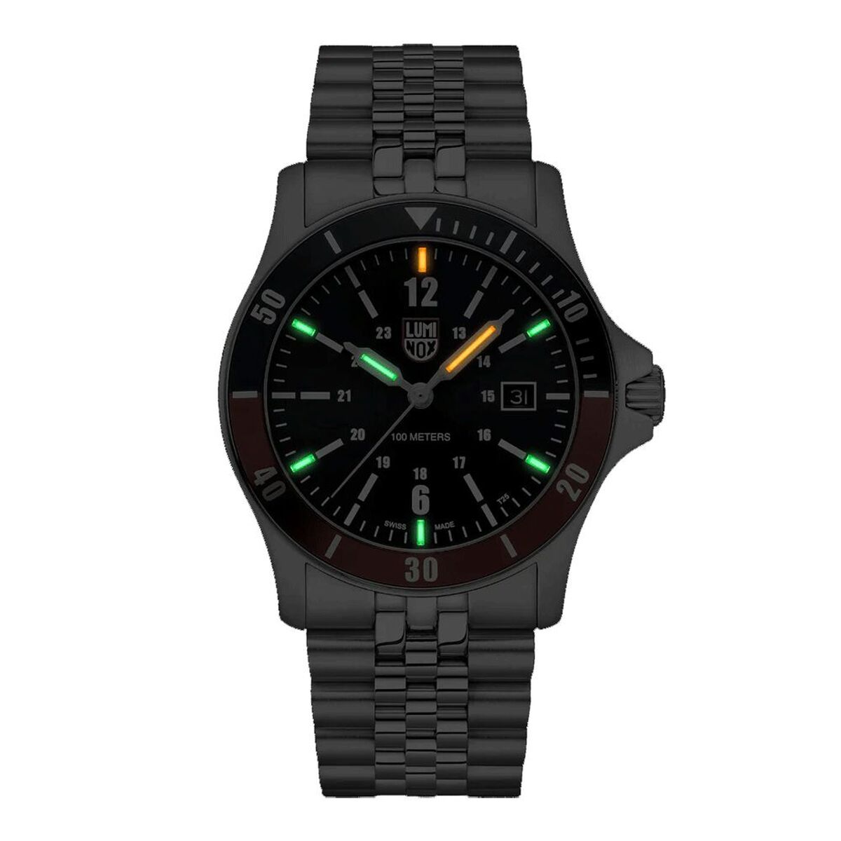 Ceas Bărbați Luminox XS.0914 Argintiu (Ø 42 mm)