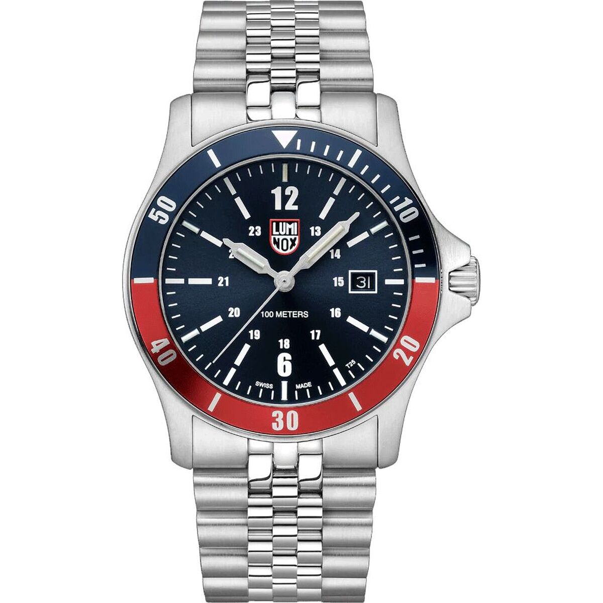 Ceas Bărbați Luminox XS.0914 Argintiu (Ø 42 mm)