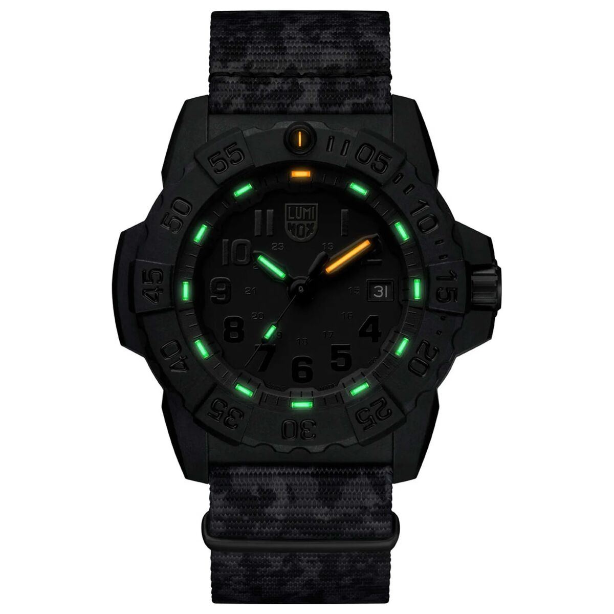 Ceas Bărbați Luminox XS.CE01.BO Argintiu (Ø 45 mm)
