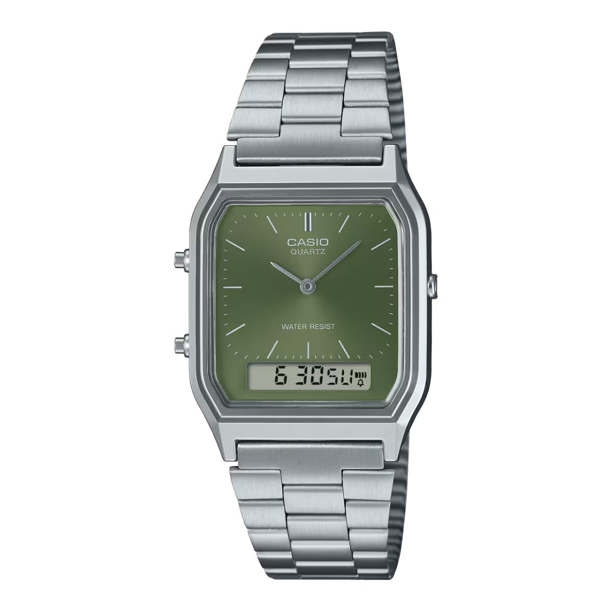 Ceas Unisex Casio EDGY COLLECTION SUNRAY DIAL - GREEN MOSS