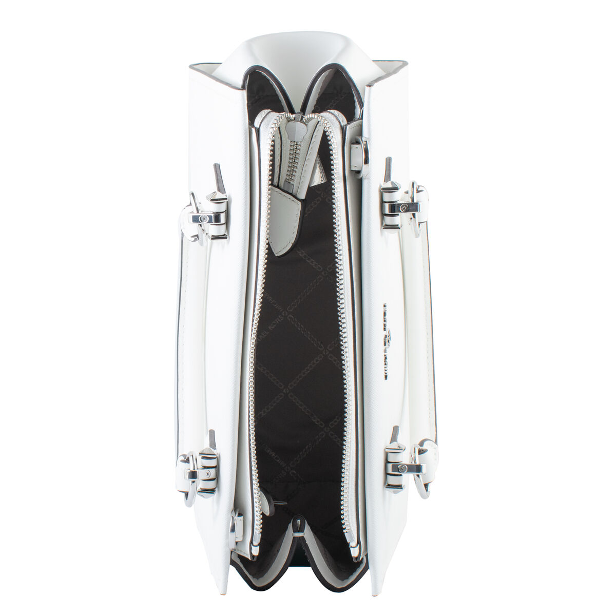 Geantă de mână Michael Kors 30S2S6AS2L-OPTIC-WHITE