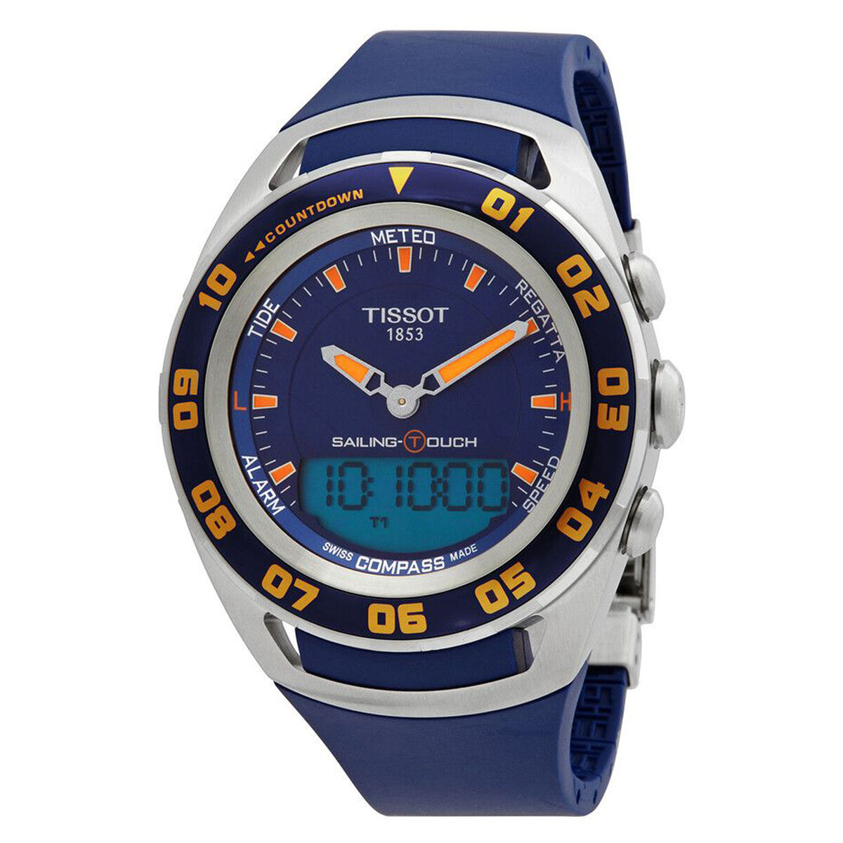Ceas Bărbați Tissot T056.420.27.041.01 Argintiu (Ø 45 mm)