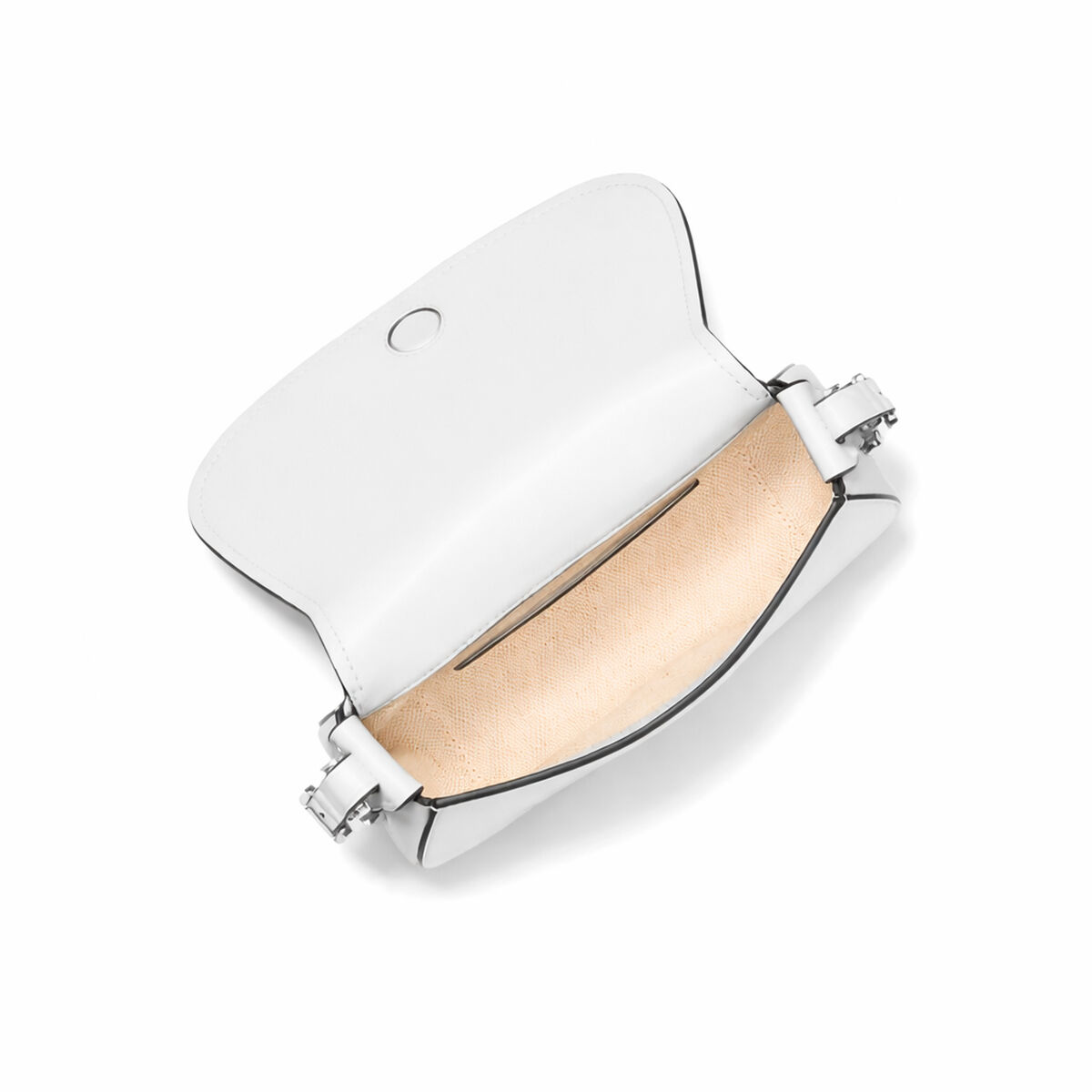 Geantă de mână Michael Kors 32S5SL0C1L-OPTIC-WHITE