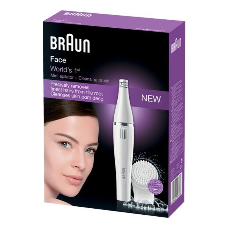 Curățitor-Epilator Facial Electric Braun Face 810
