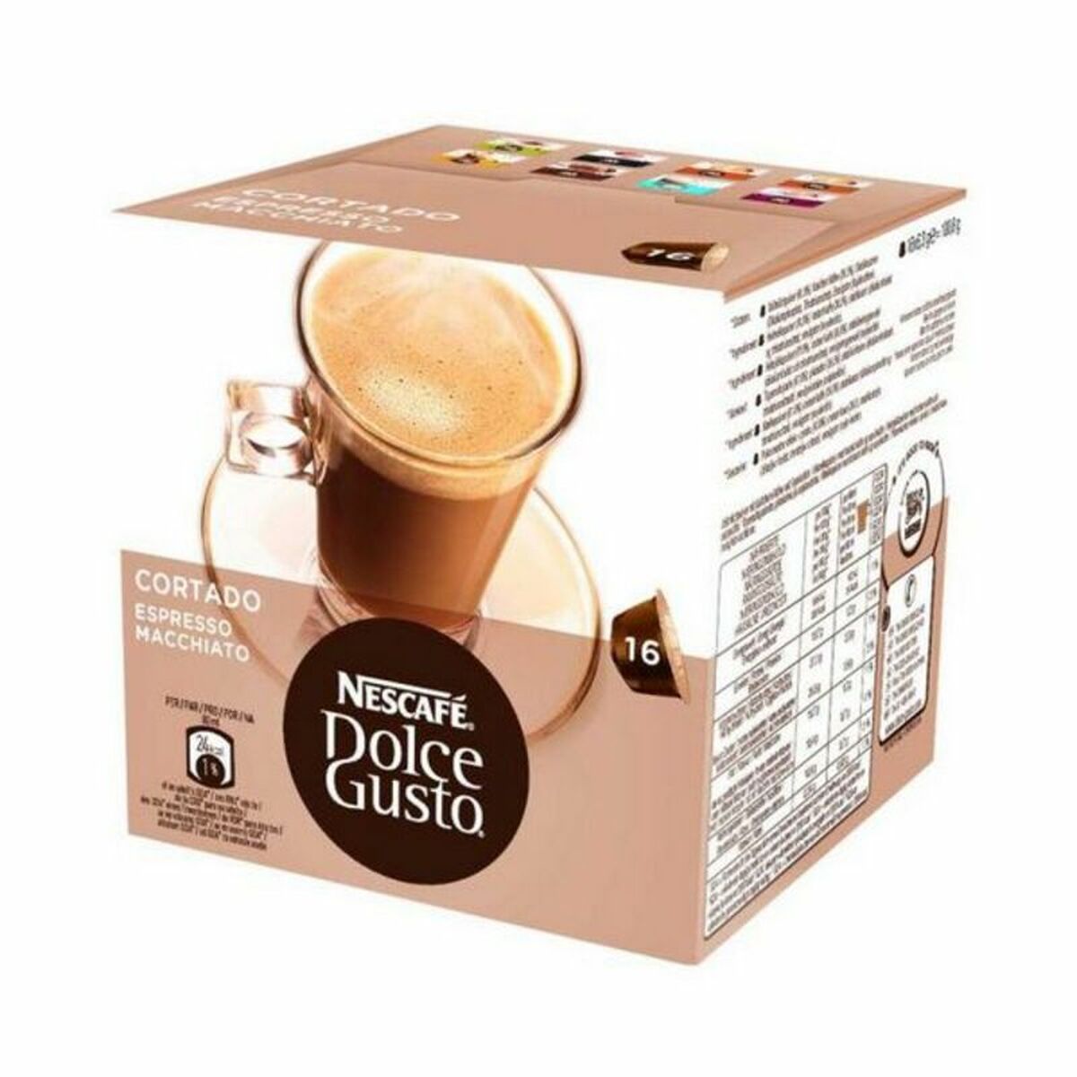 Capsule de cafea Nescafé Dolce Gusto 96350 16 Piese 96 Piese (16 Unități)