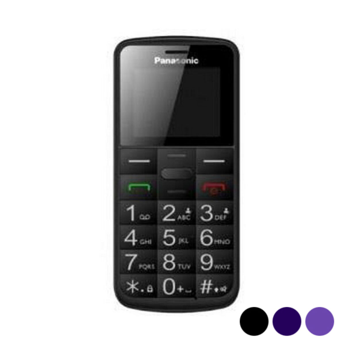 Telefon Mobil pentru Persoane Vârstnice Panasonic KX-TU110EX 1,77" TFT Bluetooth LED