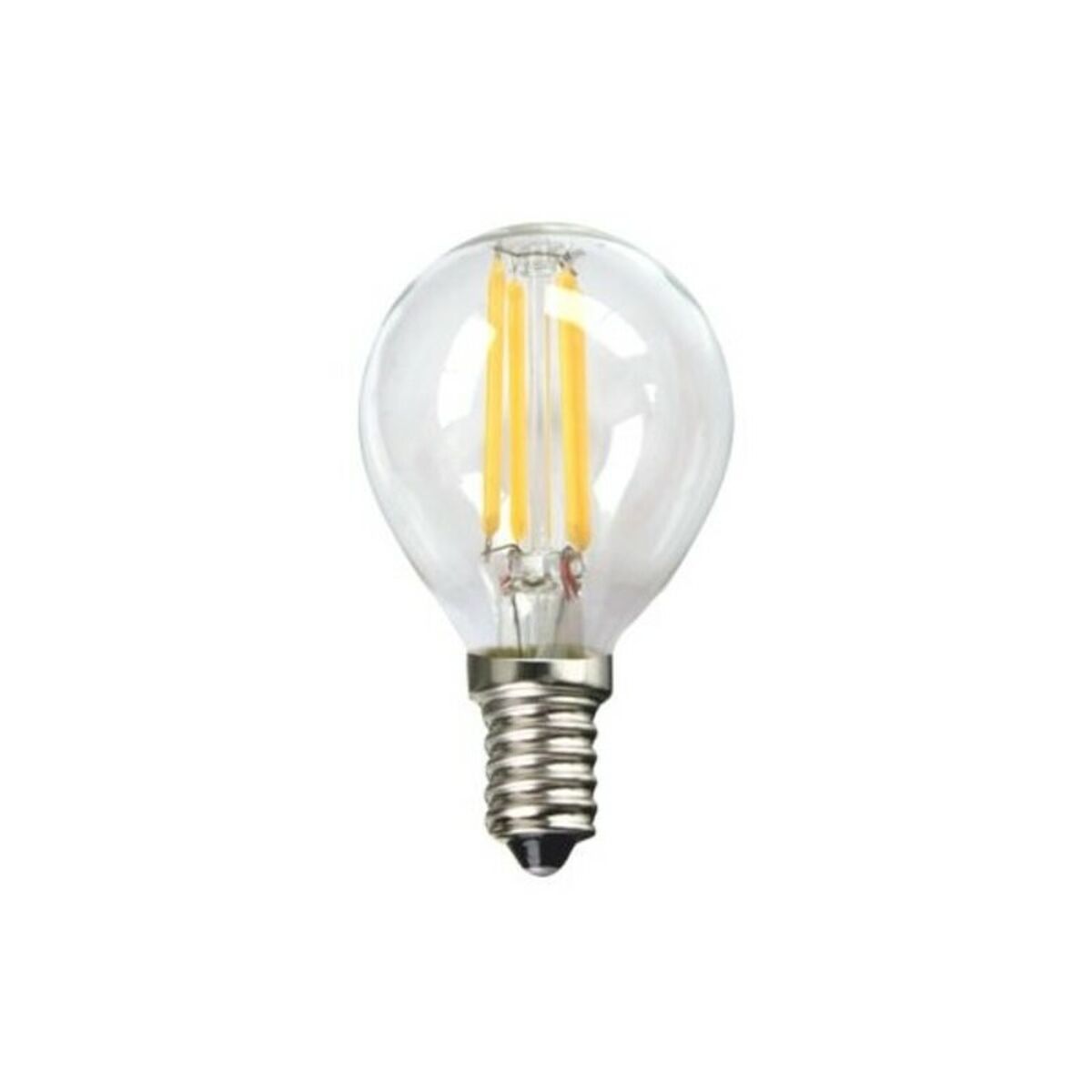 Bec LED Sferic Silver Electronics 1960314 E14 4W 3000K A++ (Lumină Caldă)