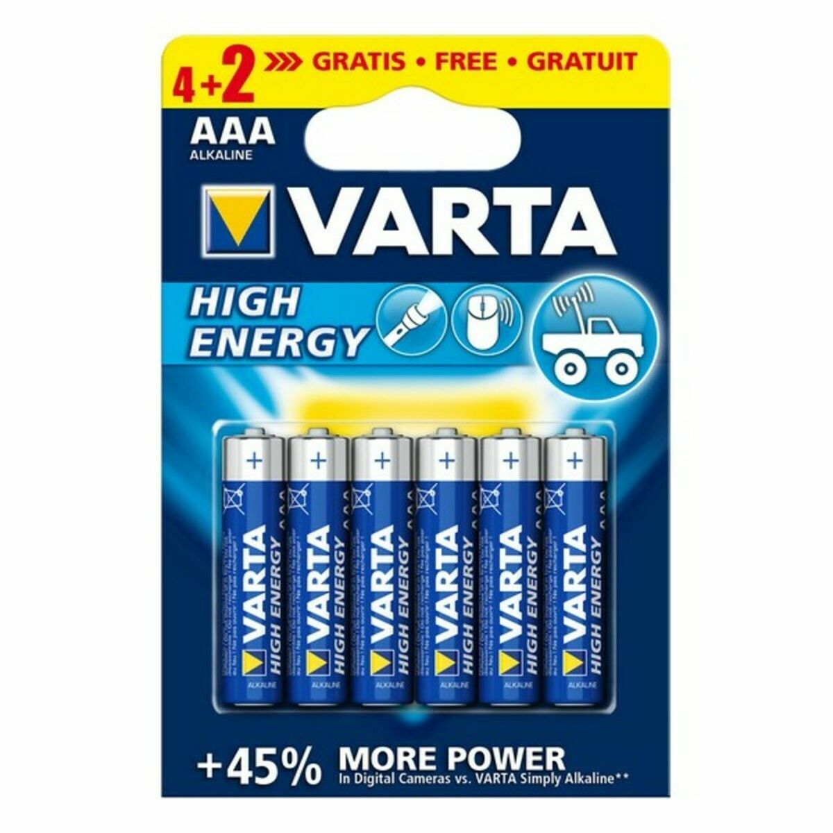 Baterie Varta 4903121436 AAA 1 V